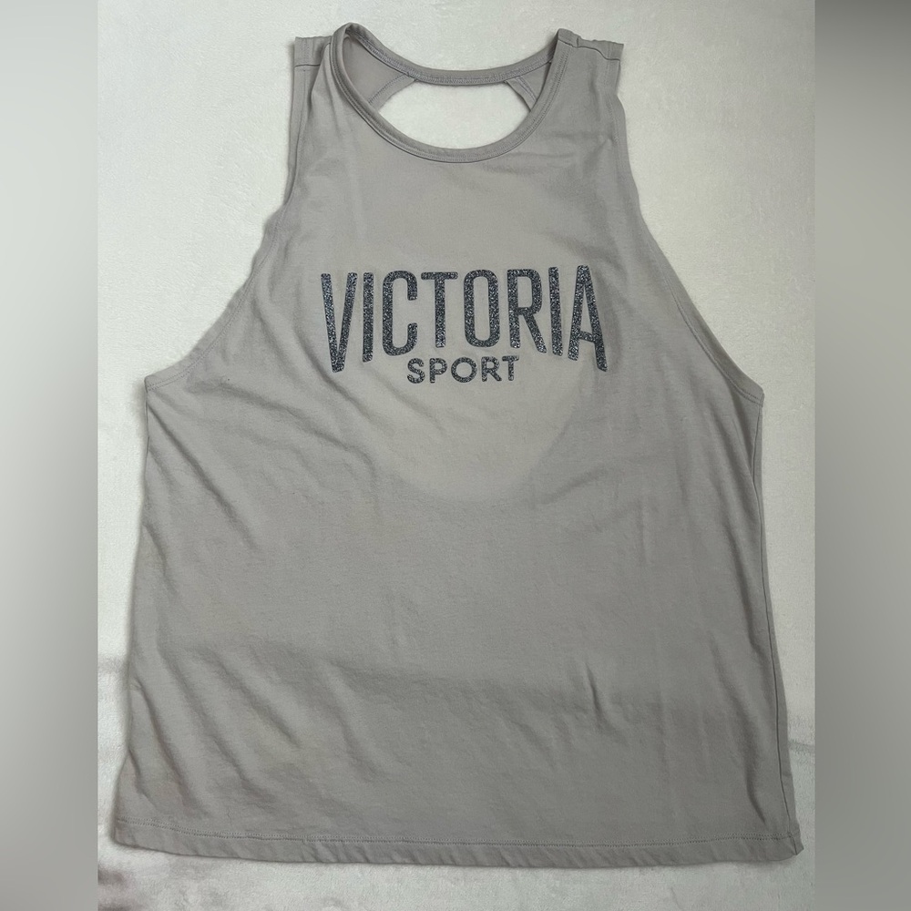 Victorias Secret Sport Gray Tank Top